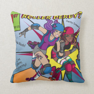 Coussin comique de Derby de rouleau