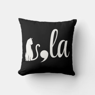 Coussin Comma La Kamala Harris - maman chat pour Kamala