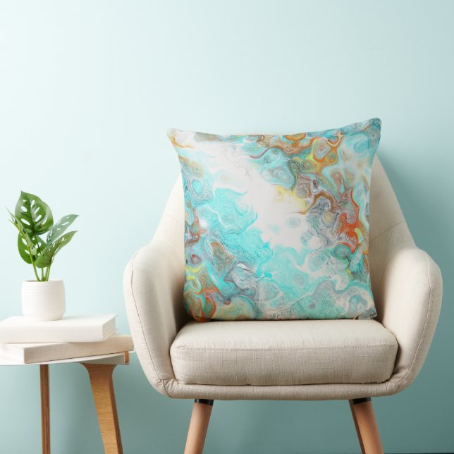 Coussin comme le feu dans l'eau (Chaise)