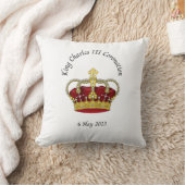 Coussin commémoratif du couronnement du roi Charle (Couverture)