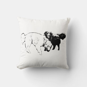 Coussin Compagnies en lumière silencieuse