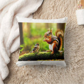 Coussin Compagnies forestières - Écureuil, Chipmunk & Oise (Couverture)