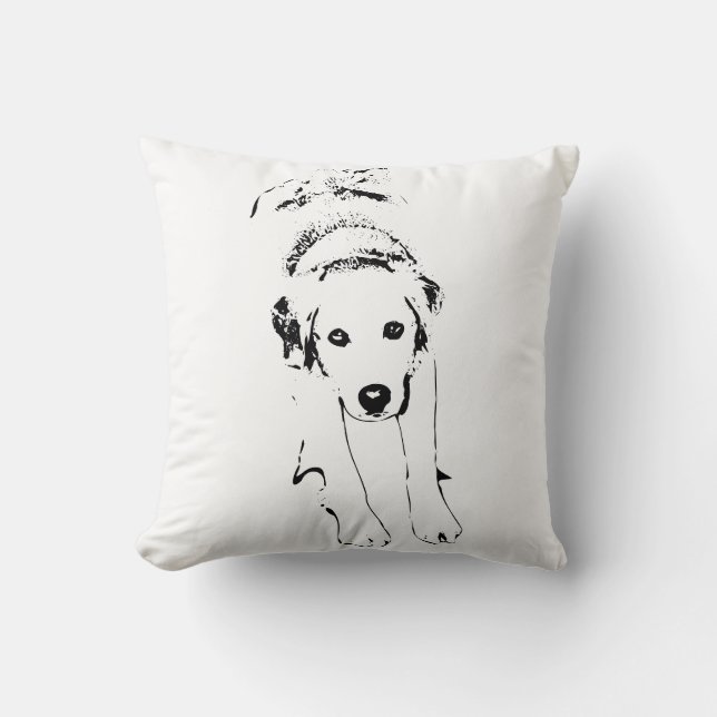 Coussin Compagnon de veille d'automne (Recto)