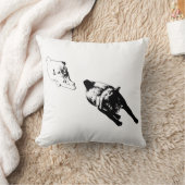 Coussin Compagnons Calmes, Accent de Salon Moderne (Couverture)