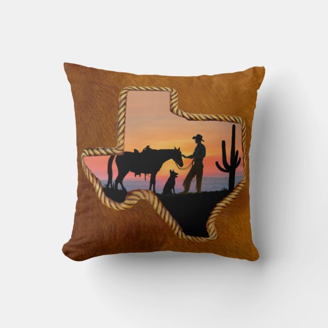 COUSSIN COMPAGNONS DE COWBOY (Recto)