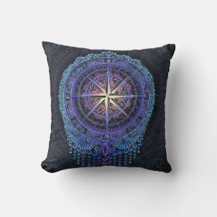 Coussin Compas céleste Mandala