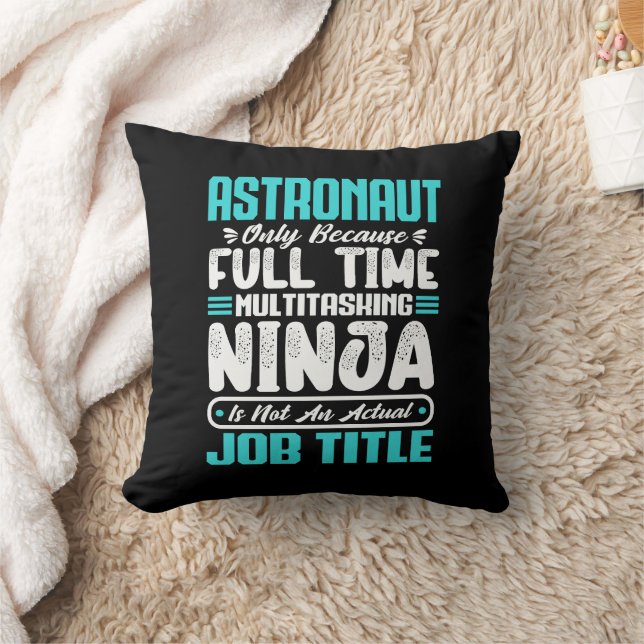 Coussin Compétences de travail d'astronaute multitâche Ast (Couverture)