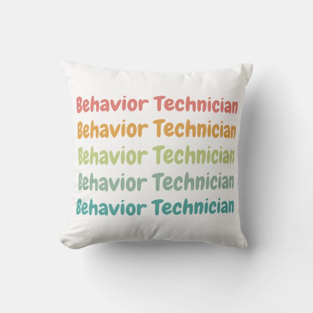 Coussin Comportement Technicien RBT Comportement Technique (Recto)