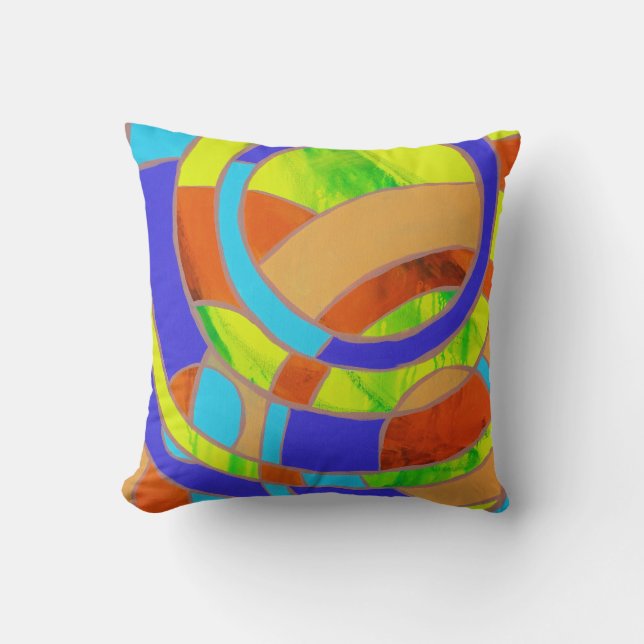 Coussin Composition #27 par Michael Moffa (Recto)