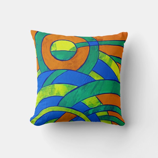 Coussin Composition #30 par Michael Moffa (Recto)