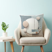 Coussin Composition de cercle dimensionnel (Chaise)