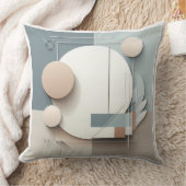 Coussin Composition de cercle dimensionnel (Couverture)
