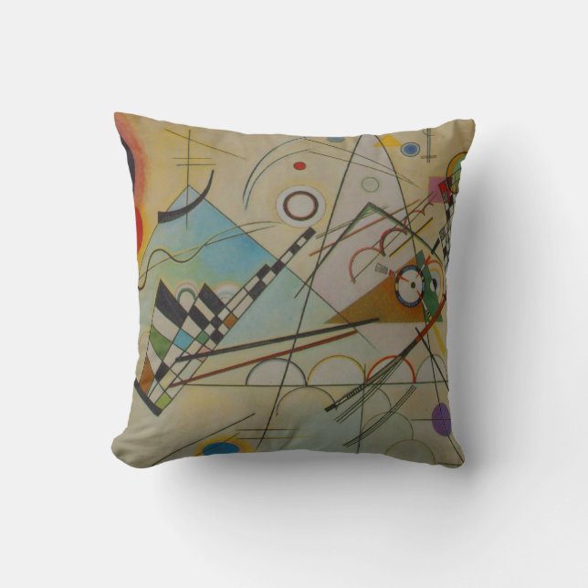 Coussin Composition Kandinsky VIII (Recto)