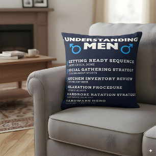 Coussin Comprendre les hommes