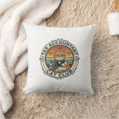 Coussin Comptable fiscal chat mignon kitty design - Compte (Couverture)