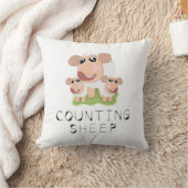 Coussin Compter les moutons. (Couverture)