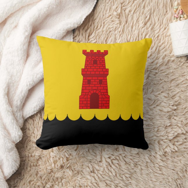 Coussin Comté de Blackwater Keep populace badge Throw Pill (Couverture)