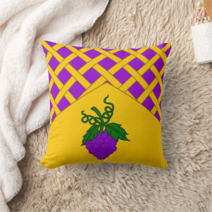 Coussin Comté de Bordescros Insigne Populace