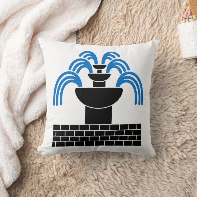 Coussin Comté de Fontaine dans Sable (Couverture)