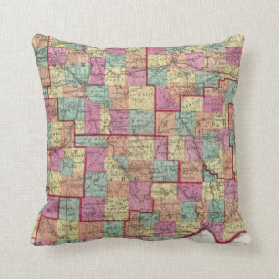 Coussin Comtés de l'Ohio