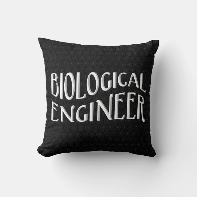 Coussin Concepteur Biologique Texte (Recto)