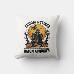 Coussin Concepteur de maison hantée sorcière directeur de