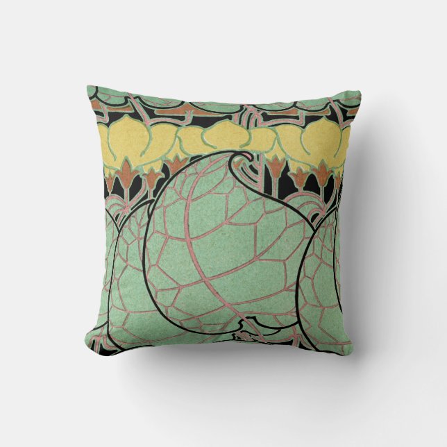 Coussin Conception #10 de Nouveau d'art (Recto)