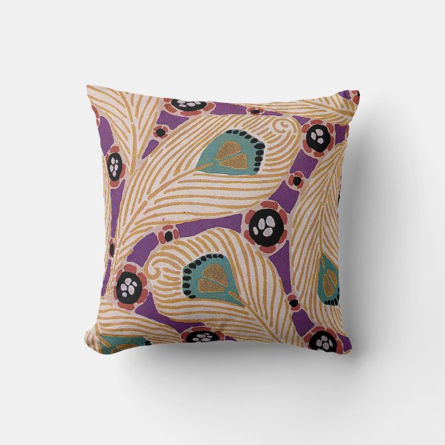 Coussin Conception #1 d'art déco chez Sunshinedazzle (Recto)
