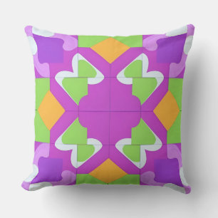 Coussin Conception Abstraite Géométrique Colorée