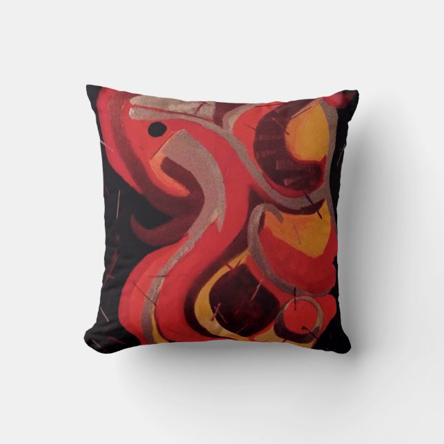 Coussin Conception abstraite par DS Watkins (Recto)