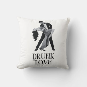 Coussin Conception Amoureux Fou Couple de Mariés Danse