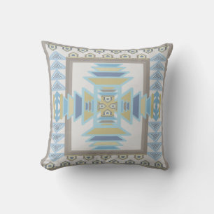 Coussin Conception artistique de couverture indienne de bl