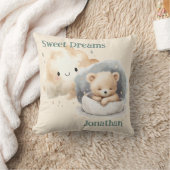 Coussin Conception Ciel Ours en Peluche Rêveur (Couverture)