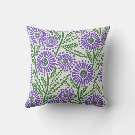 Coussin Conception circulaire d'impression (Verso)
