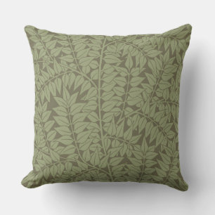 Coussin Conception classique Art Nouveau de branche de Wil