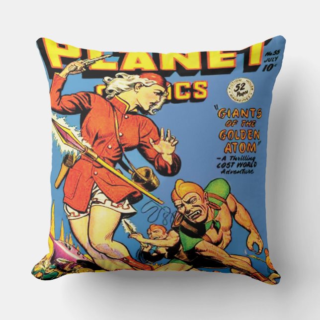 Coussin CONCEPTION CLASSIQUE de BANDES DESSINÉES des (Recto)