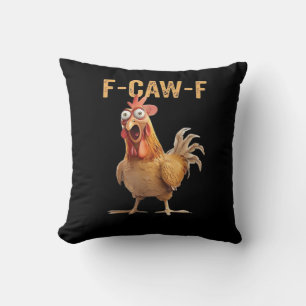 Coussin Conception Classique de Blague de Poulet Criant Dr
