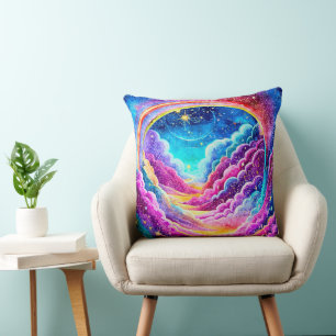 COUSSIN CONCEPTION COLORÉE ET MIGNONNE DE L'ESPACE EXTRA-A