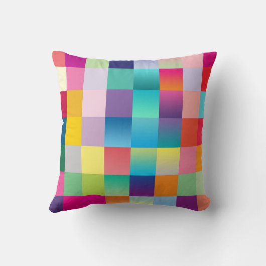 Coussin "Conception colorée multi" (Verso)