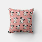 Coussin Conception d'aire de jeu pour chiot dalmate (Recto)
