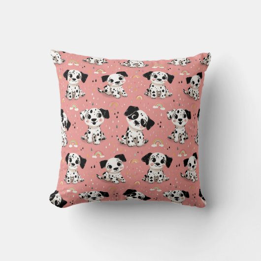 Coussin Conception d'aire de jeu pour chiot dalmate (Recto)