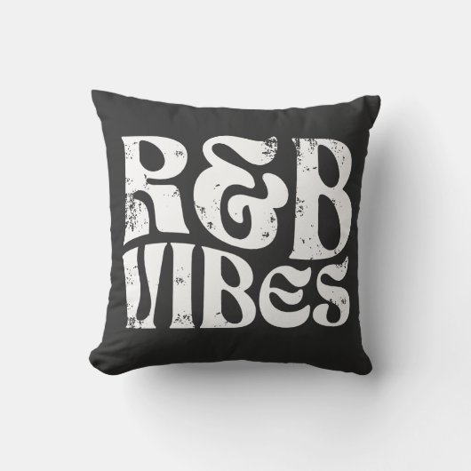 Coussin conception d'ambiance R&B (Recto)