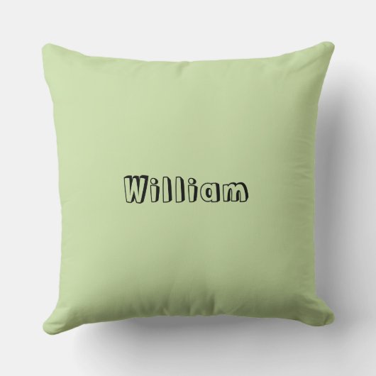 Coussin Conception d'animaux de dessin animé mignons amis  (Verso)