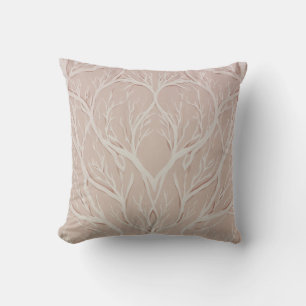 Coussin Conception d'arbre botanique doux – Minimaliste N