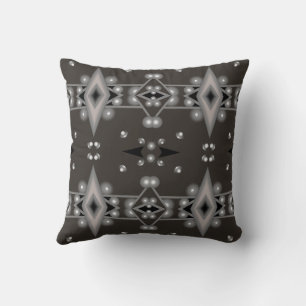 Coussin Conception d'art abstrait moderne de performance s