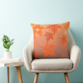 Coussin Conception d'automne avec feuilles d'érable et eff (Chaise)