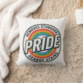 Coussin Conception de badge arc-en-ciel de protestation de (Couverture)
