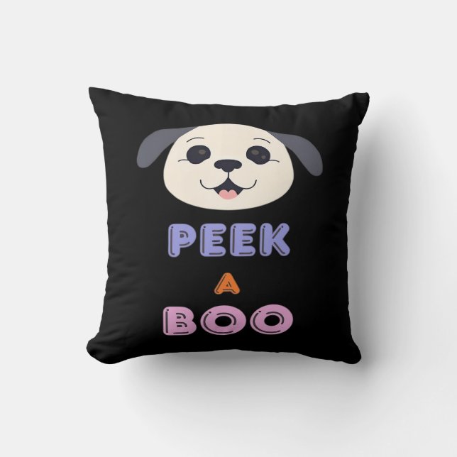 Coussin Conception de base Peekaboo (Recto)