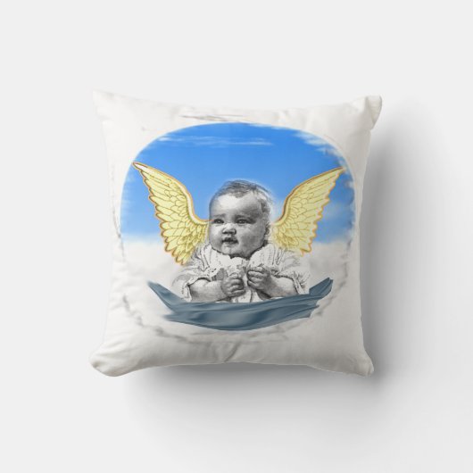 Coussin conception de bébé Angel (Recto)