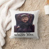 Coussin Conception de bébé méchant drôle (Couverture)